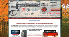 Desktop Screenshot of cabinfirearms.com
